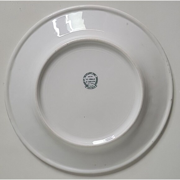 1900s The Park Candy Co Warren Ohio‎ Restaurant Ware Plate Shenango China Hughes - Picture 4 of 8